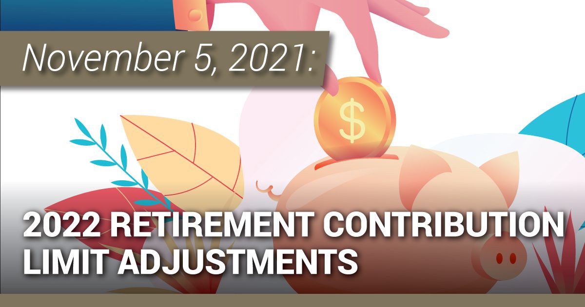 2022 COLA Adjustment for Retirement Plans