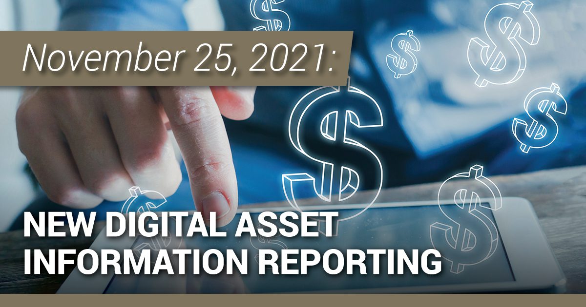 New Digital Asset Information Reporting
